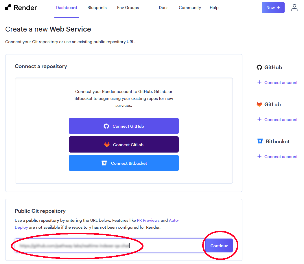 image public Git repository